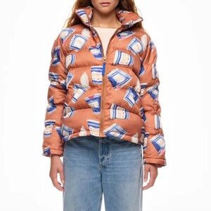 PARKER PUFFER Coffee Cup Print by Rachel Antonoff (Hazel Lee Santino Art)